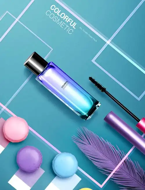 时尚睫毛膏化妆品海报广告ps素材