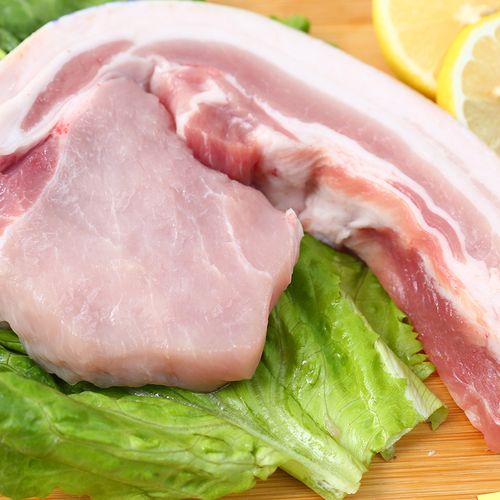 天天精品冰鲜带皮五花350g生猪肉
