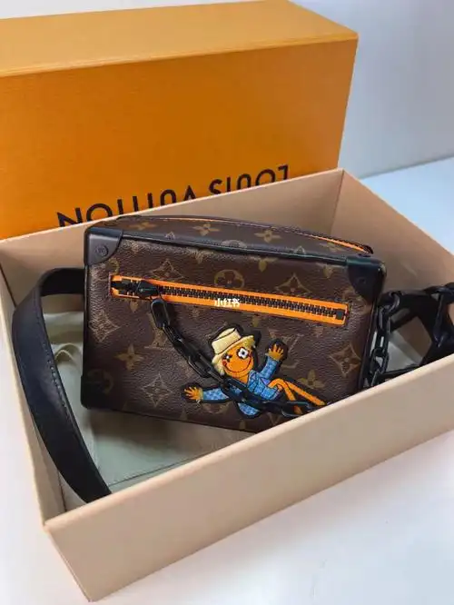 lv稻草人minisofttrunk盒子包