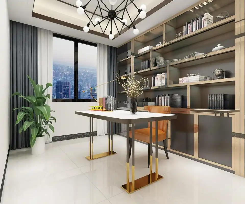 客厅花地砖拼贴装修设计效果图案例