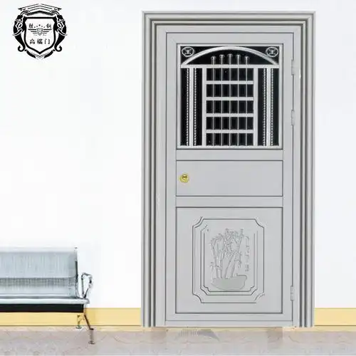 不锈钢门 简易不锈钢工程门 农村不锈钢阳台门不锈钢隔断出租门