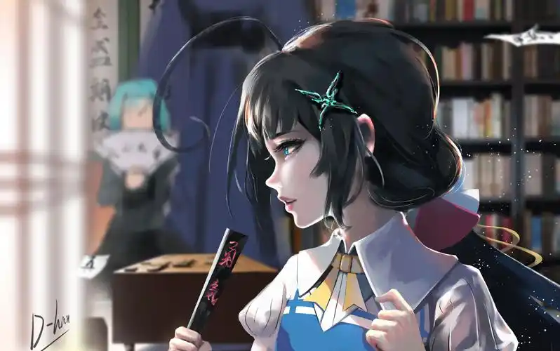 【板绘过程—雏鹤爱】龙王的工作2333