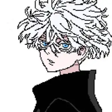 像素风男头像个性简约手绘像素风