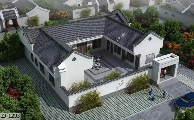 精选图库丨15套三合院户型合集带平面图