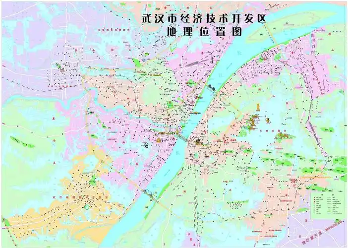 武汉市区地图