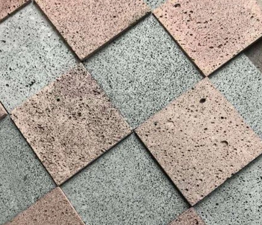 邢台临城火山石地面砖库存齐全