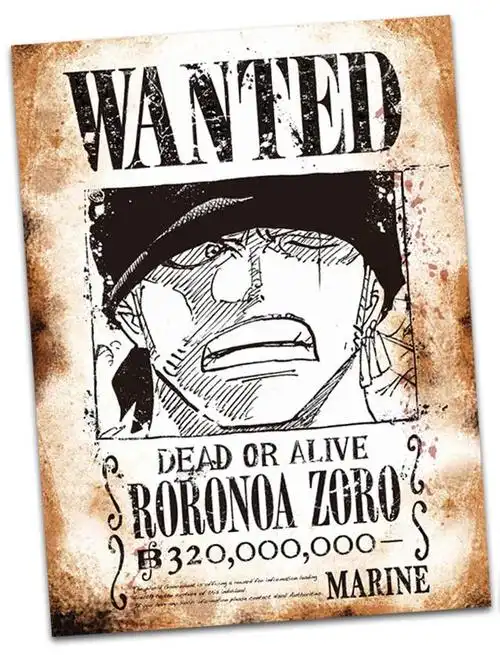 路飞三兄弟被迫参军索隆清晰版悬赏令霸气侧漏