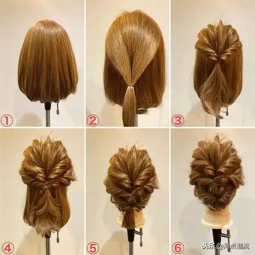 按照这样的教程编头发,你也能编出漂亮的发型,喜欢编发来收图
