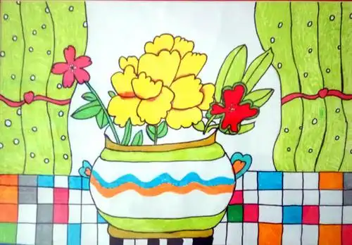 六年级11月美术作品