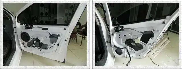 武昌汽车音响改装 洛克力量(武汉声动店)标致12款308改装洛克力量rock