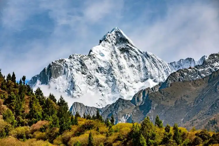 美丽的雪山(四姑娘山)