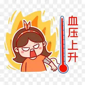 血压上升生气火大表情包