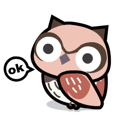 棕纹丸>表情包-呆萌猫头鹰|动漫|网络表情|togashi - 原创作品