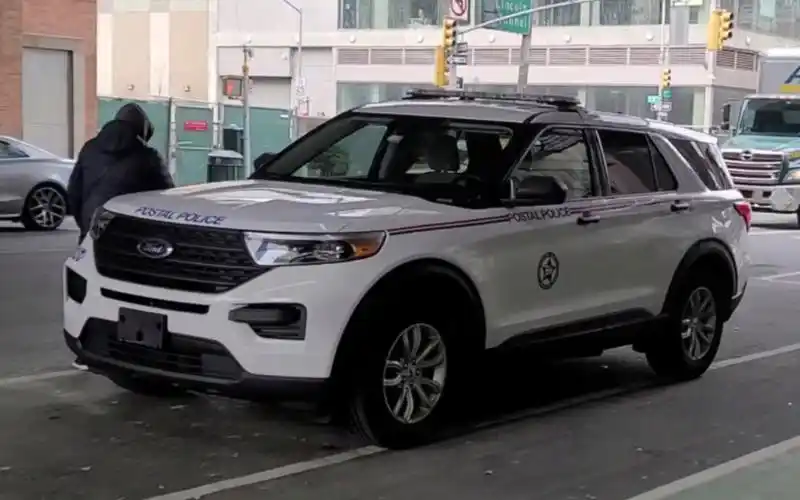 【united states postal police】美国邮政警察 福特2020探险者警车