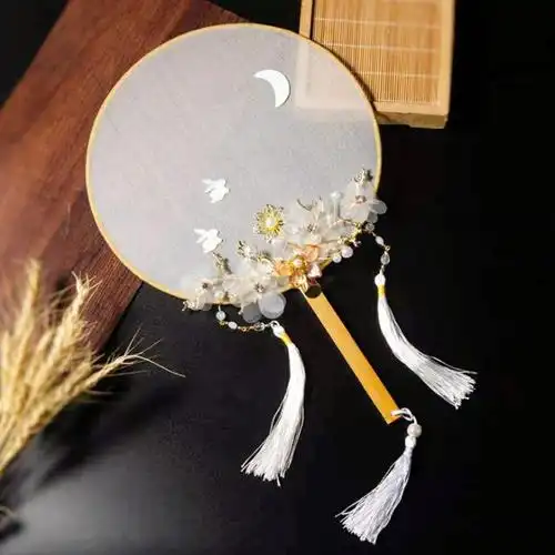 12星座专属"唯美扇子",双子座幻想冰蓝,狮子座热烈绽放玫瑰