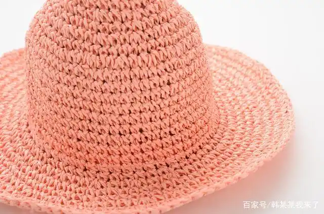 冰丝线钩织夏凉帽款式