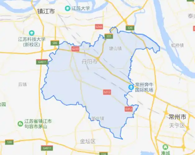 丹阳哪个市丹阳在镇江的什么位置