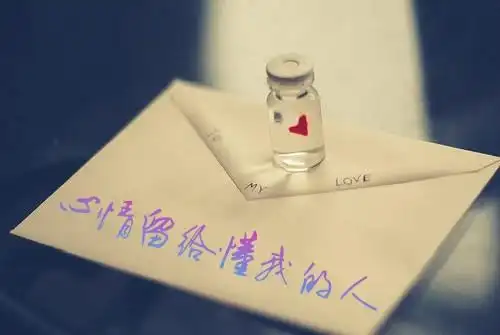 带图片带文字的图片上面写着心情留给懂我的人