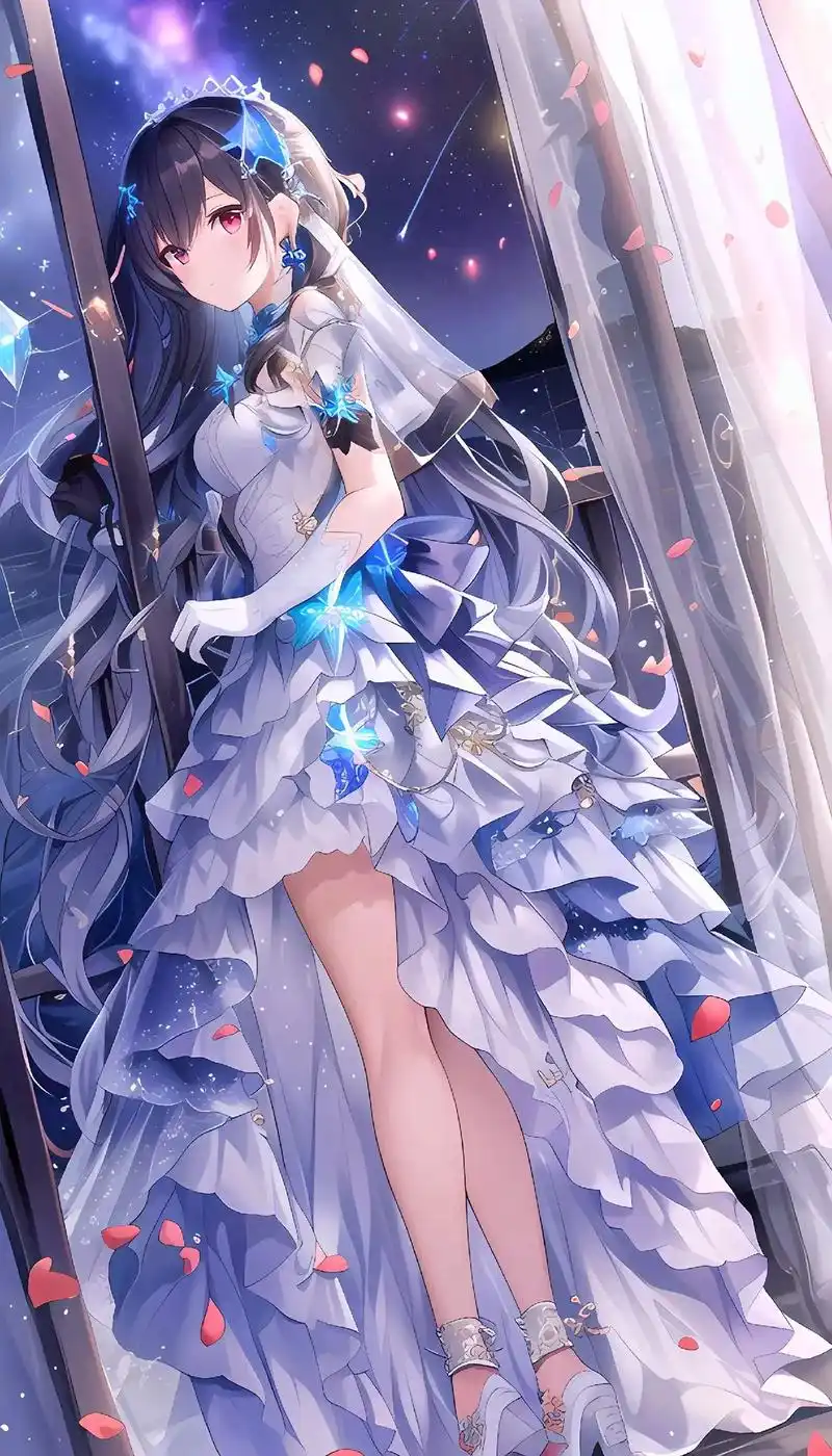 别害怕,内心要强大#二次元#二次元原创 #二次元壁纸 #少女 - 抖音