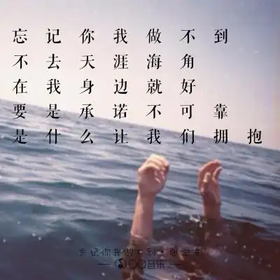忘记你我做不到