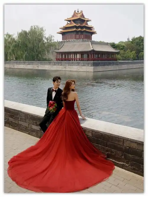 我要安利给所有人故宫角楼婚纱照真香