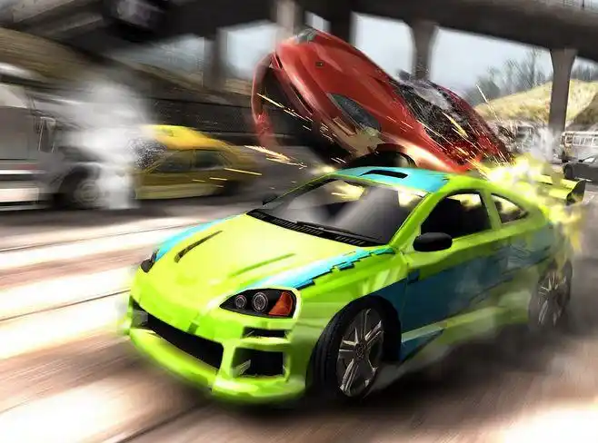 火爆狂飙赛车游戏高清壁纸2
