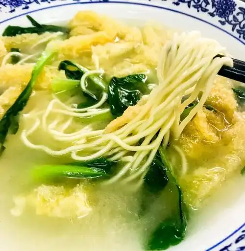 在网巾市找到一碗灵谷全素面好吃的飞起