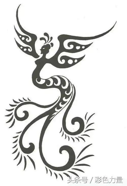 优美的凤凰图腾