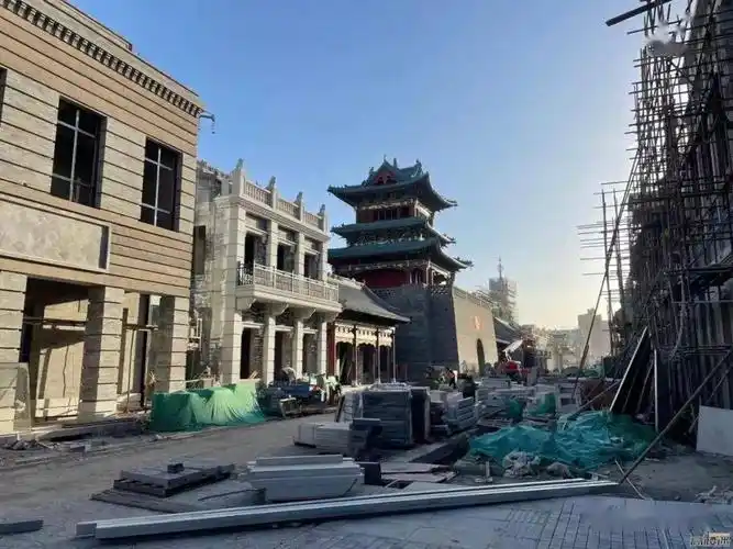 太原钟楼街沿街建筑主体基本完工!附前后对比图_改造