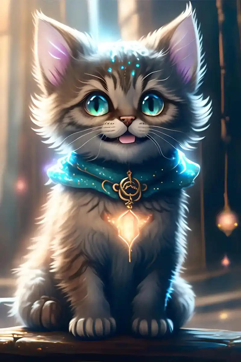 每日一猫魔法猫咪