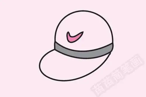 棒球帽简笔画 棒球帽简笔画正面