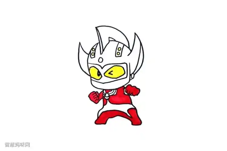 泰罗奥特曼简笔画