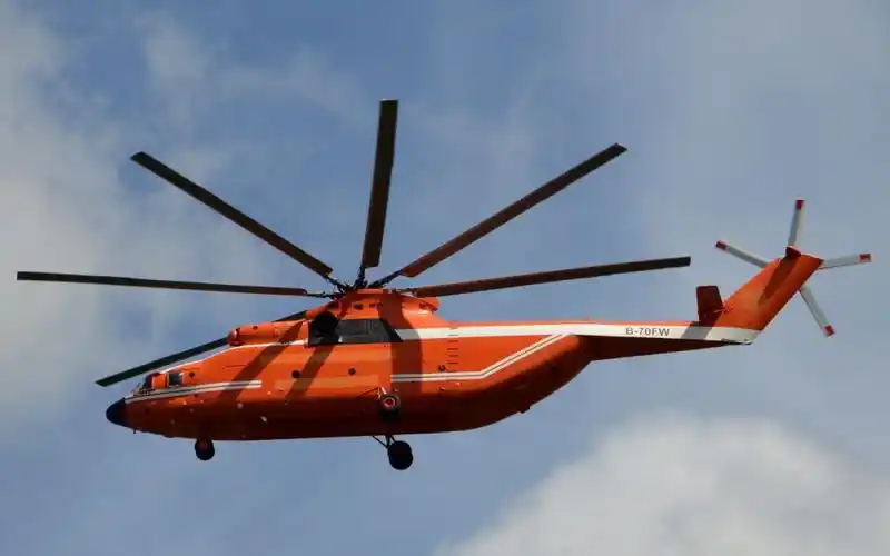 中国又引进一架米-26直升机