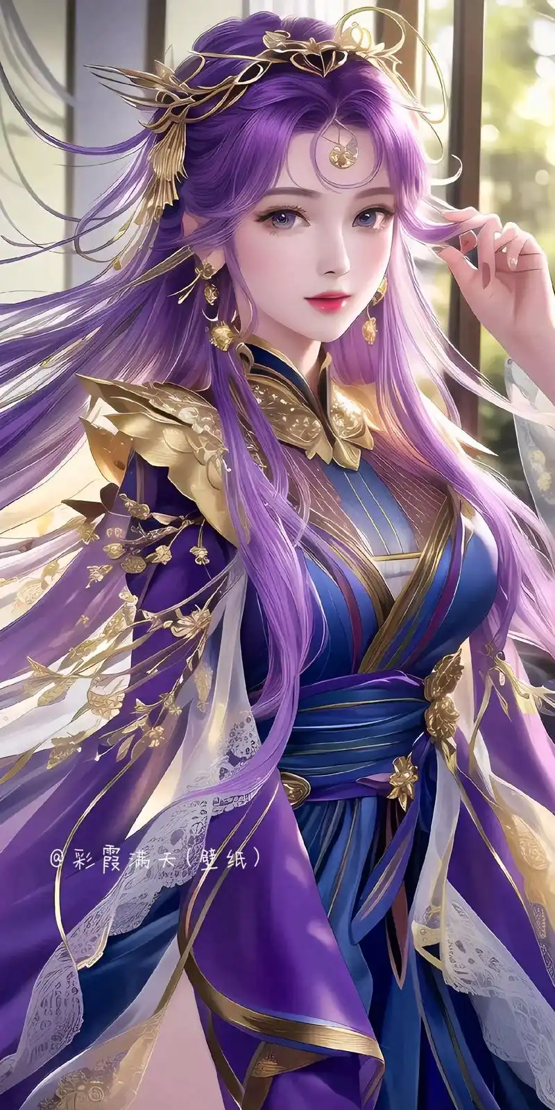 小桥,流水,青山,唯春色与你不可辜负#唯美古风壁纸 #二次元 - 抖音