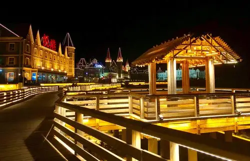 烟台19纪实【09】·海昌渔人码头夜景.