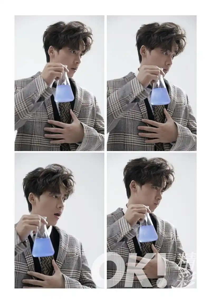 李易峰三登ok精彩封面眼镜look别有一番峰味