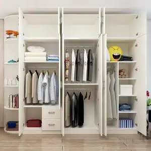 三门推拉门衣柜图片