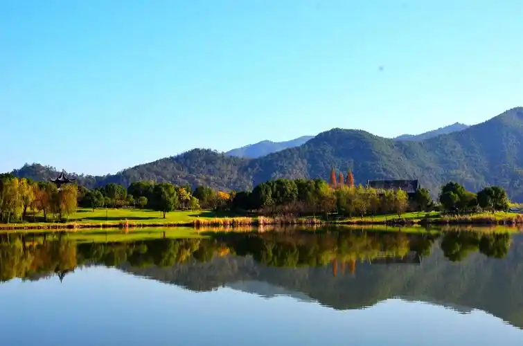 台州临海灵湖公园之一