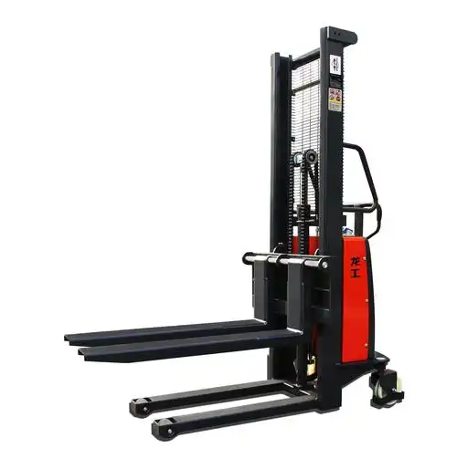 广西南宁电动叉车公司供应龙工半电动堆高车价格