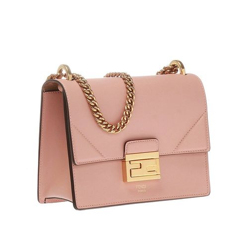 香港直邮fendi芬迪粉色女士挎包潮流时尚日常百搭通用款女包