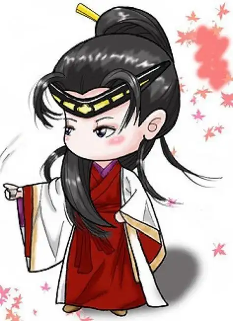 贾宝玉简笔画q版人物 简笔画图片大全-蒲城教育文学网