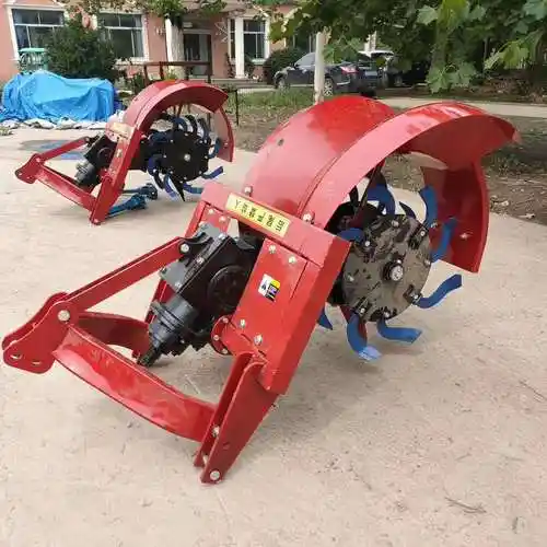 果园开沟机配套25-65马力四轮拖拉机开沟机施肥机大棚挖沟施肥机