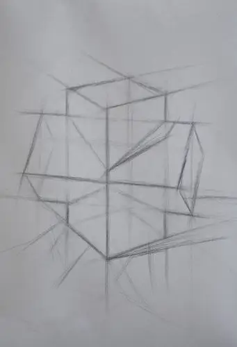 匡鹏智素描几何体入门教程 - 入门教程 - 老泥鳅素描论坛