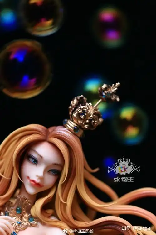sk糖王翻糖人偶作品美人鱼