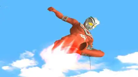 奥特曼格斗游戏:雷欧的招牌技能—雷欧飞踢