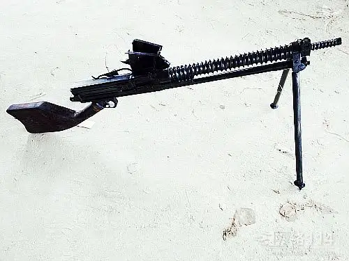 抗战时期武器大正十一年式歪把子轻机枪模型