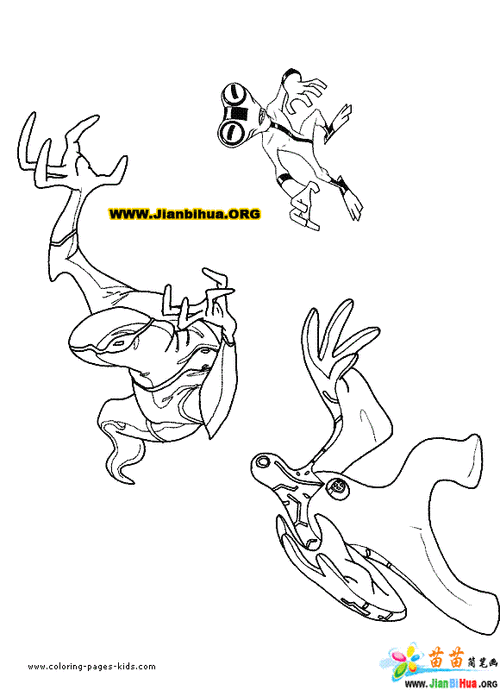 超变武兽的简笔画远古人类简笔画简笔画暴龙兽怎么画汽车人机器卫兵简