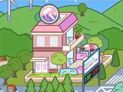 米加小镇更新粉色自建房_米加小镇最新款_米加小镇1.36版本 - 抖音