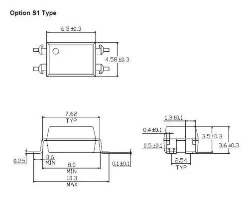 原厂正品台湾亿光el817s1(c)(tu)-f贴片光耦 817全系列abcd档现货