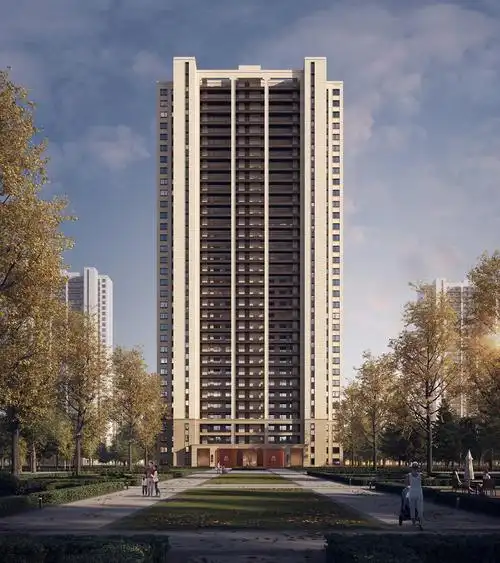 高层住宅北立面2021-10-07 19:01:00高层单元入口2021-10-07 19:01:00